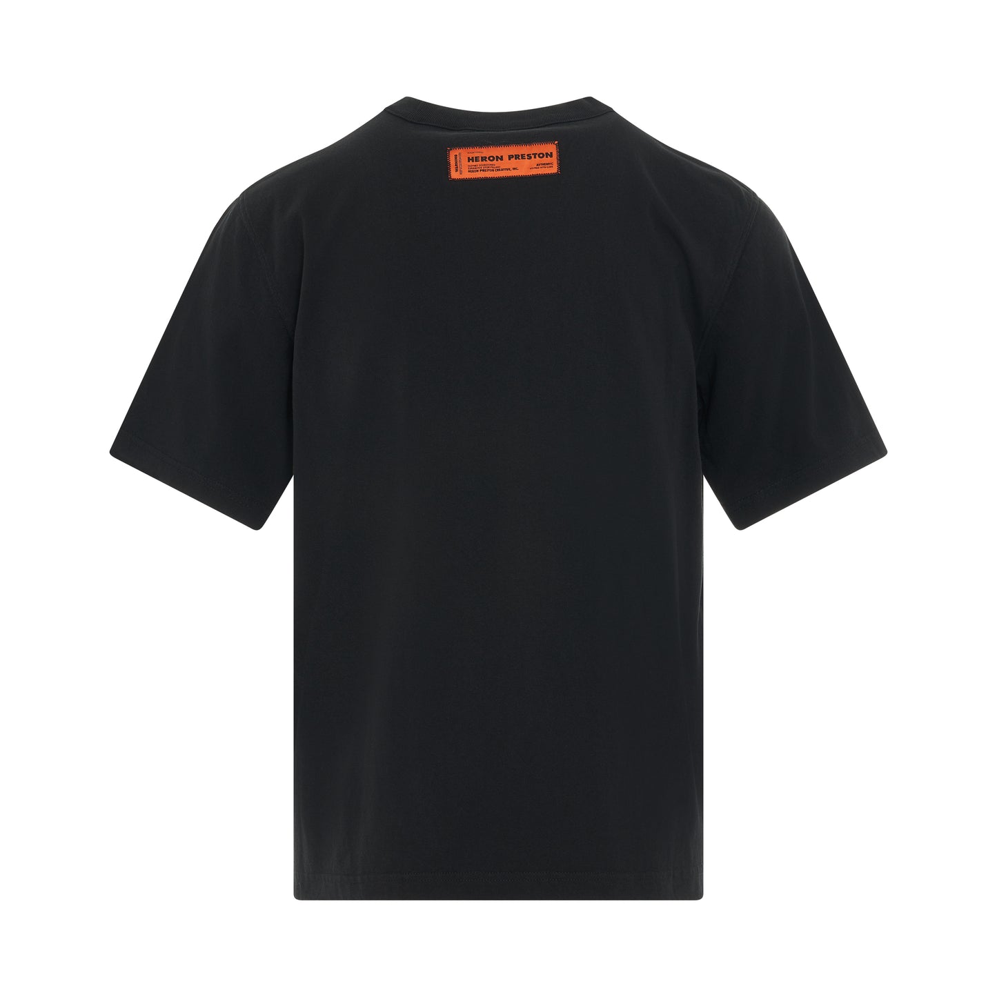 Heron BW Short Sleeve T-Shirt in Black