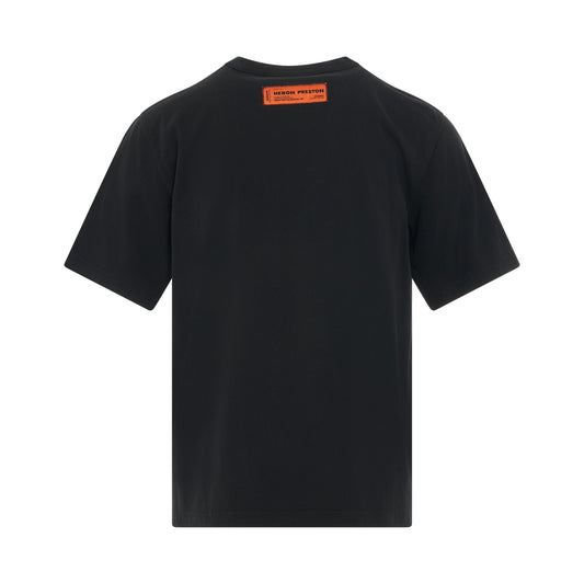 Heron BW Short Sleeve T-Shirt in Black