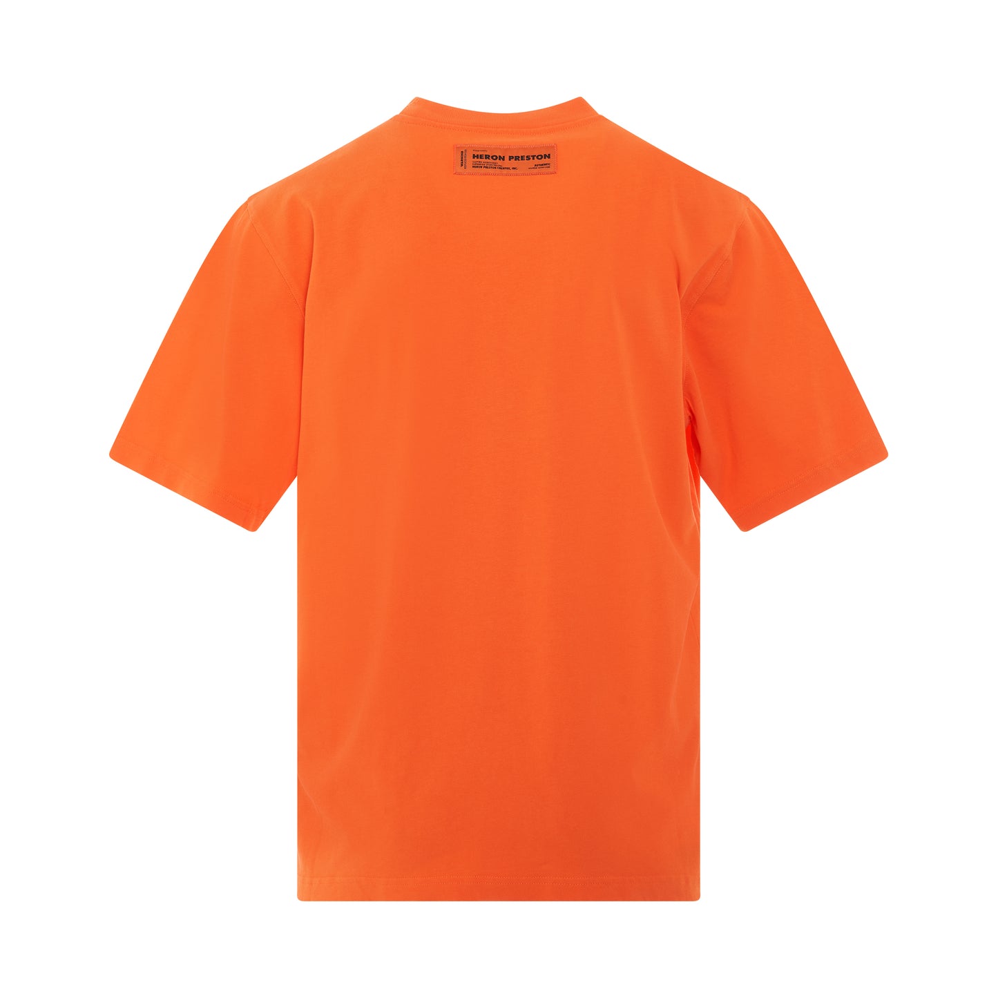 CTNMB Short Sleeve T-Shirt in Orange/White