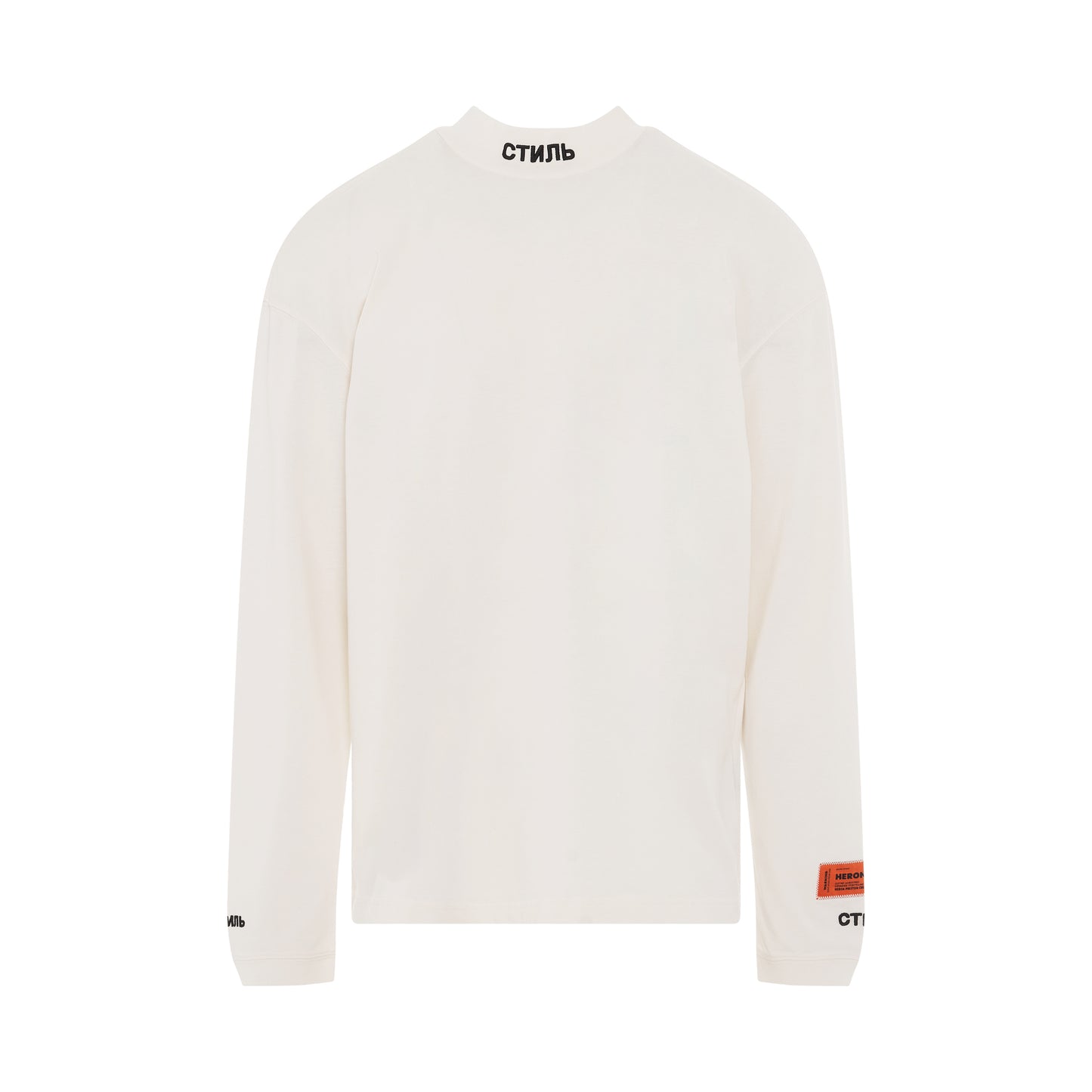 CTNMB Long Sleeve Turtleneck in White
