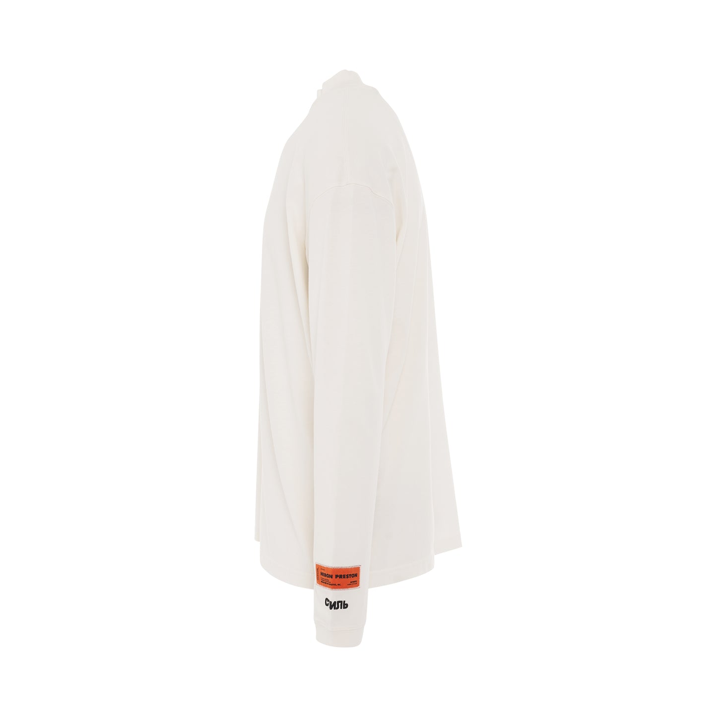 CTNMB Long Sleeve Turtleneck in White