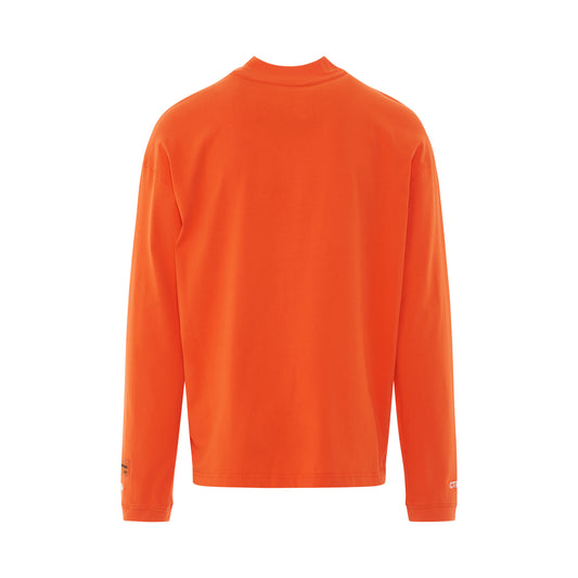 CTNMB Long Sleeve Turtleneck in Orange