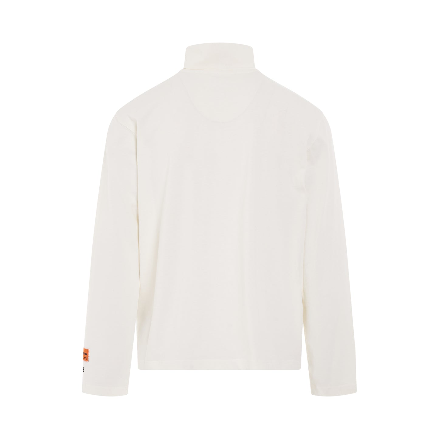 CTNMB Long Sleeve Rollneck in White/Black