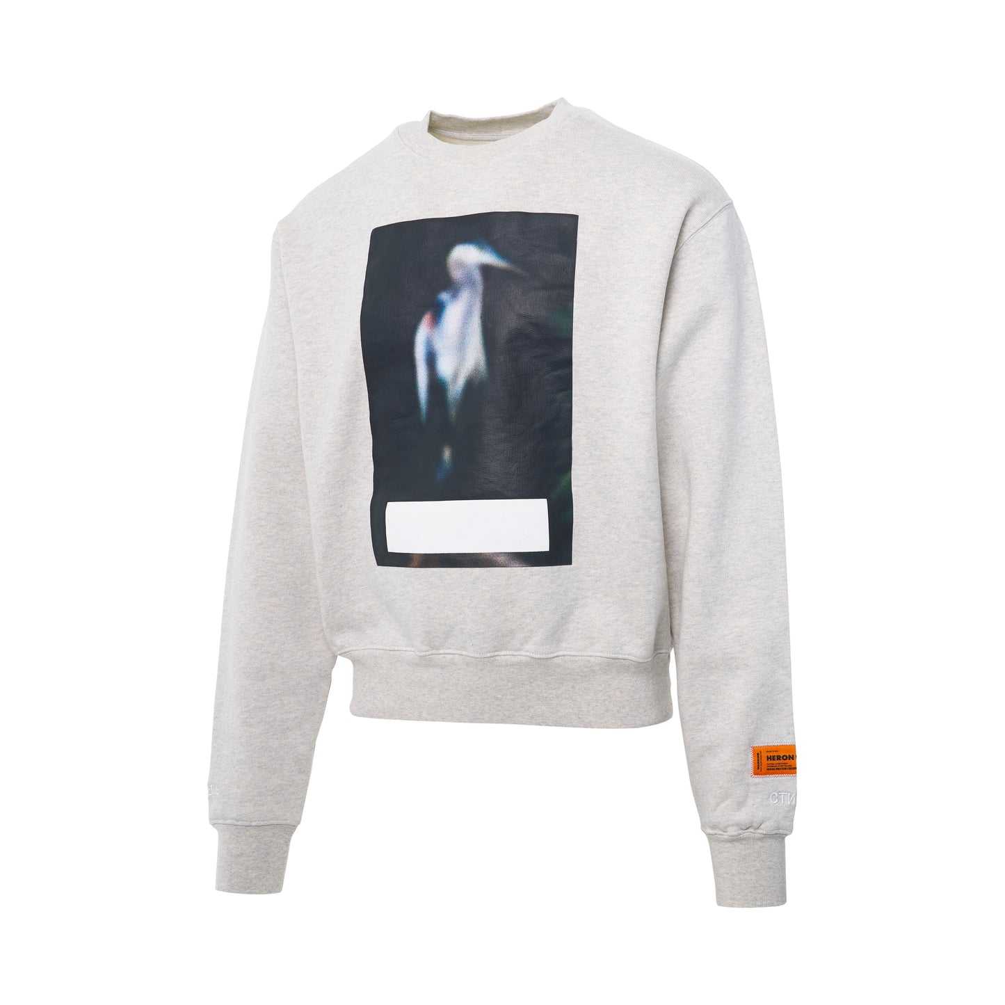 Censored Heron Sweatshirt in Grey