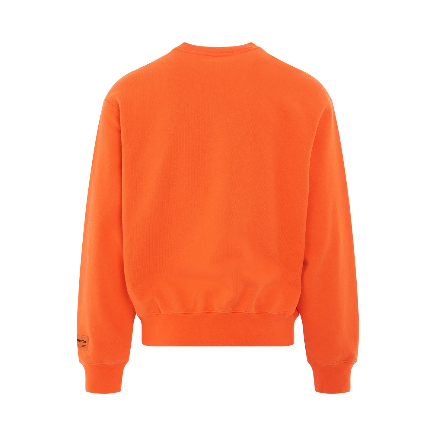 Heron BW Crewneck in Orange/Black