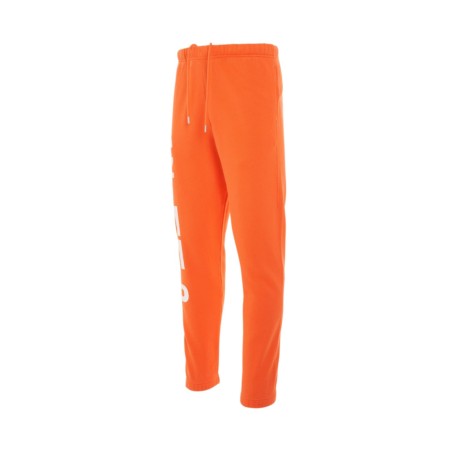 CTNMB Short Leg Sweatpants in Orange/White