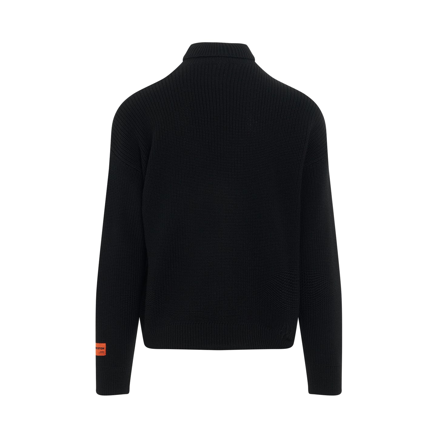 CTNMB Knit Rollneck in Black/White