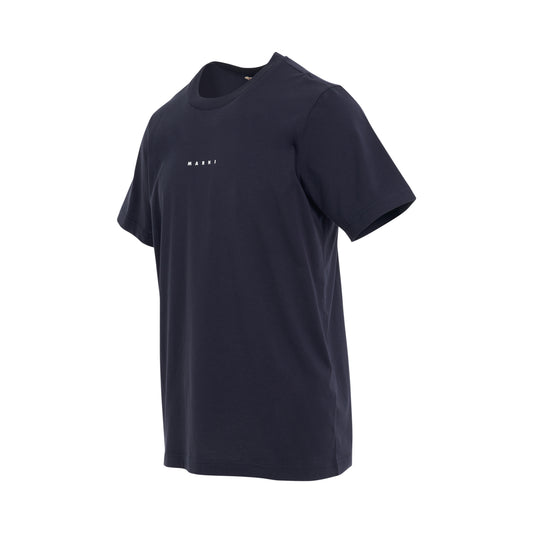 Classic Logo T-Shirt in Blue Black