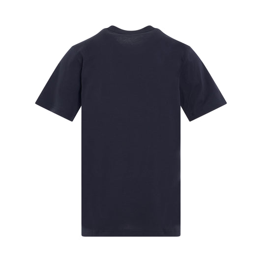 Classic Logo T-Shirt in Blue Black