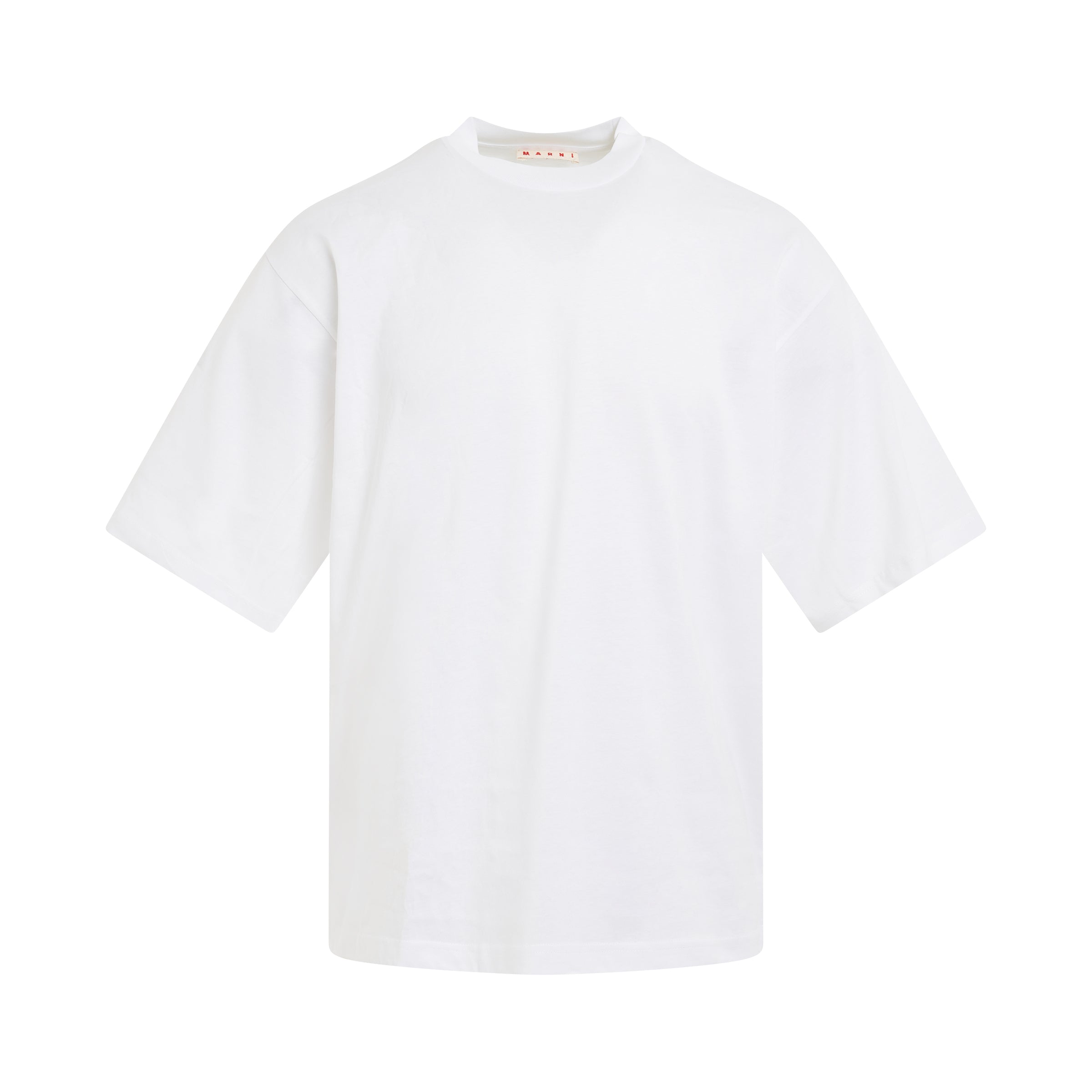 Nape Embroidered Logo 3 Pack T-Shirts in Lily White