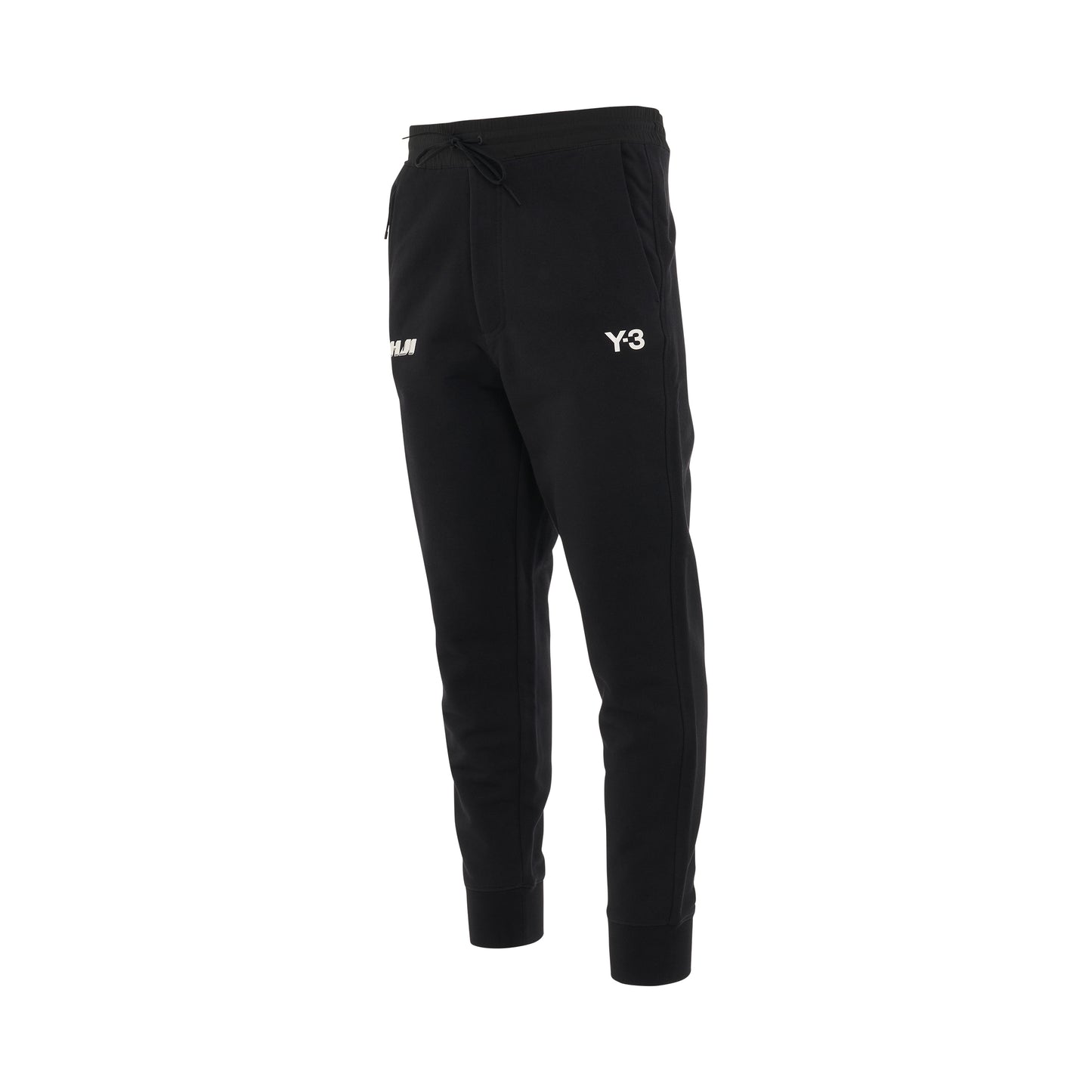 Yohji Graphic Cuff Pant in Black