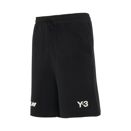 Yohji Graphic Shorts in Black