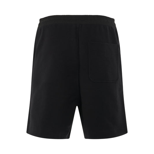 Yohji Graphic Shorts in Black