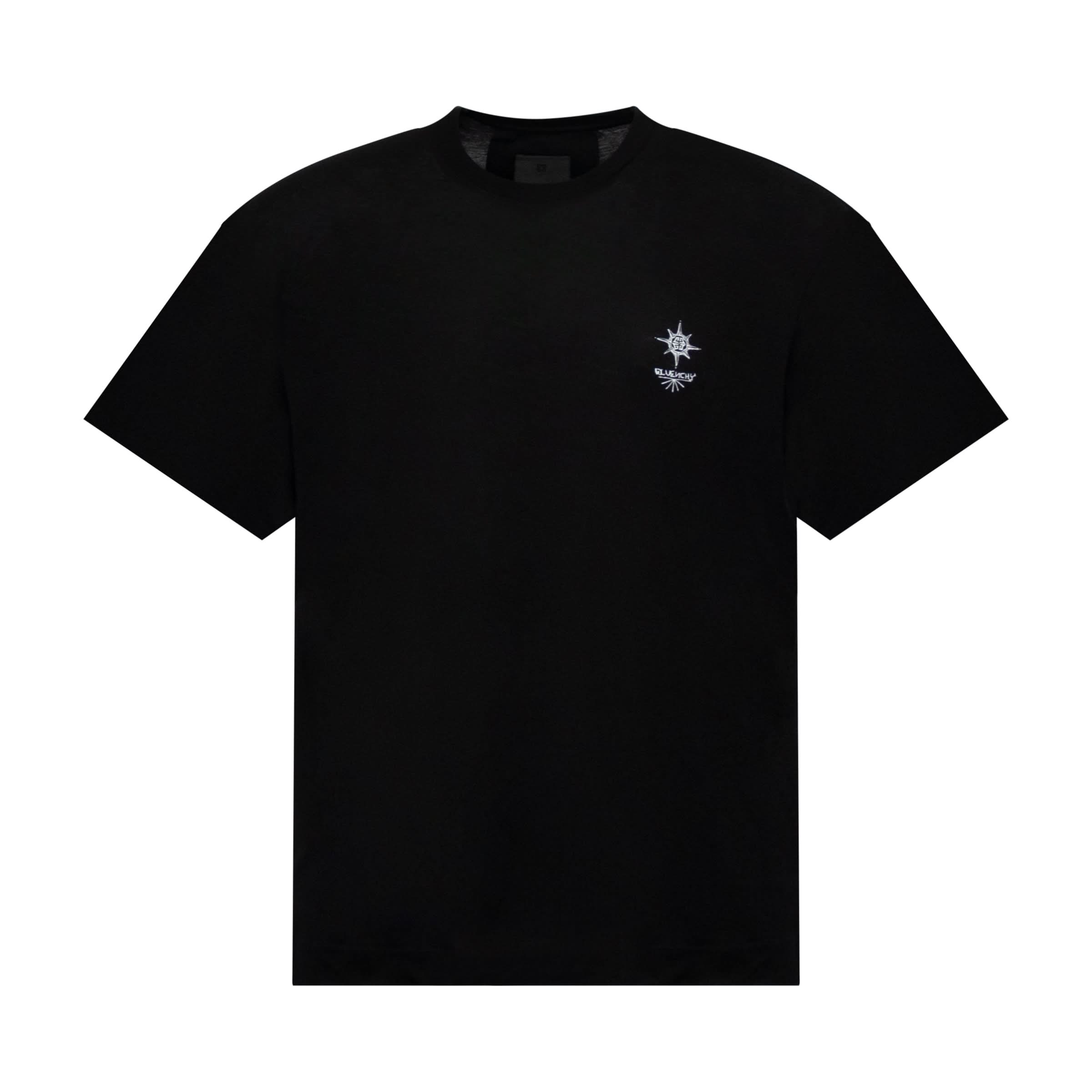 Empty Frame Oversized T-Shirt in Black
