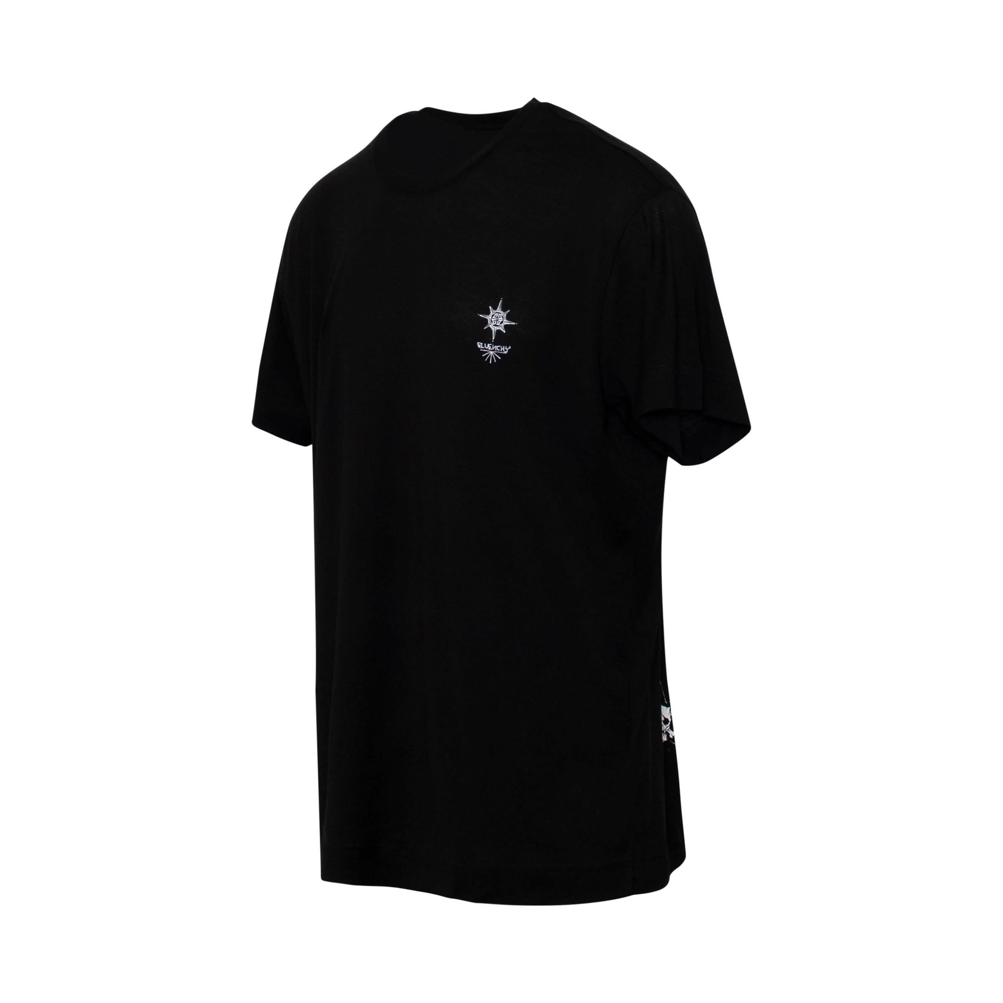 Empty Frame Oversized T-Shirt in Black