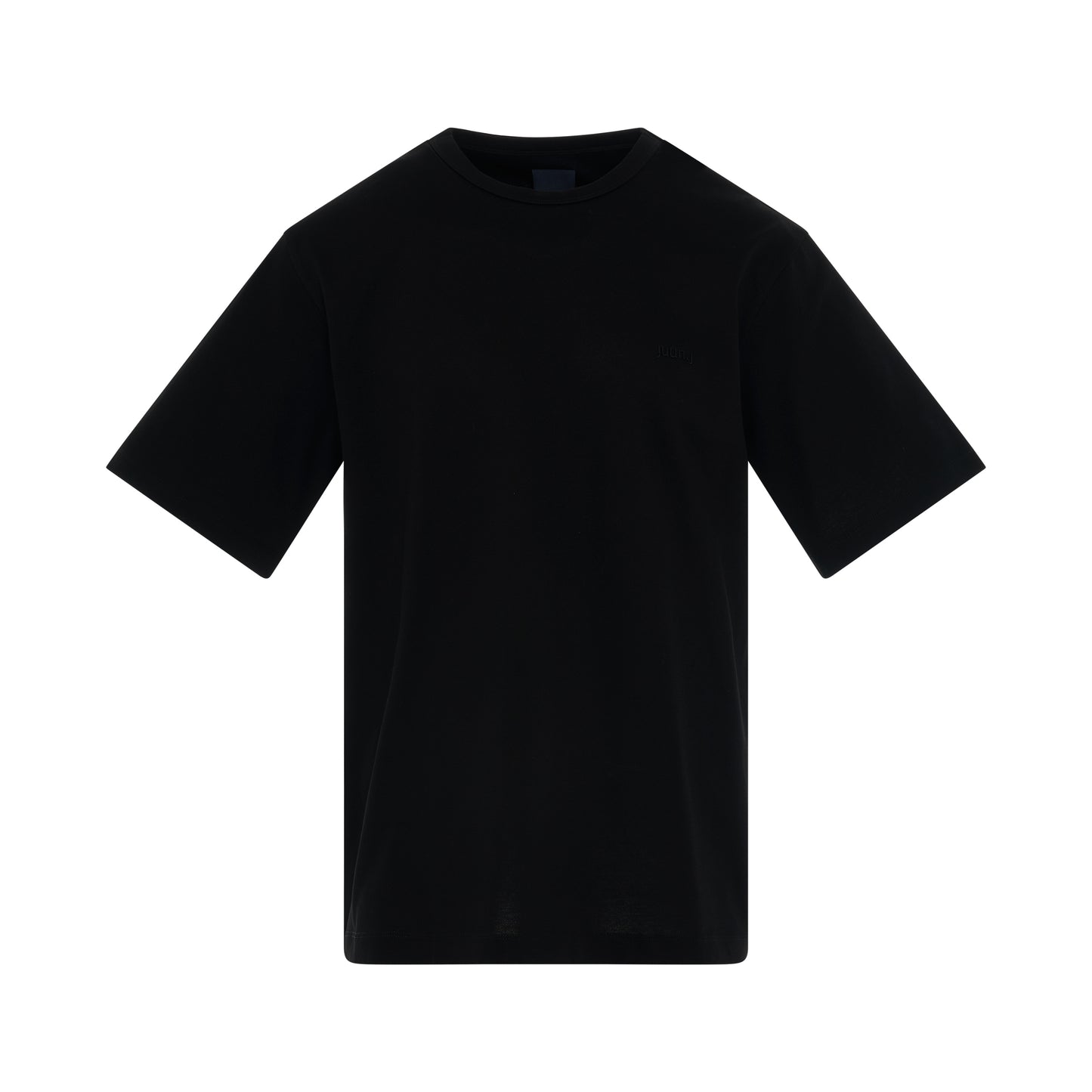 Juunj Oversize Graphic T-Shirts in Black