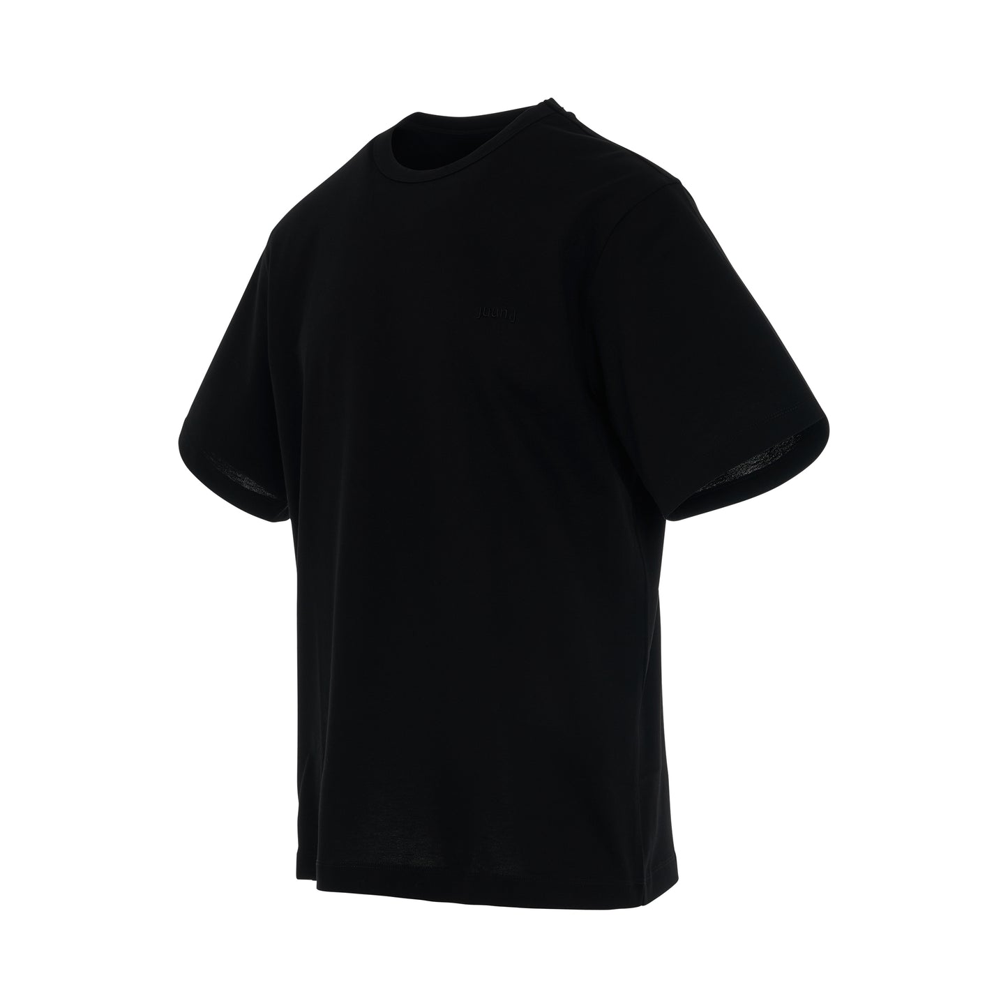 Juunj Oversize Graphic T-Shirts in Black