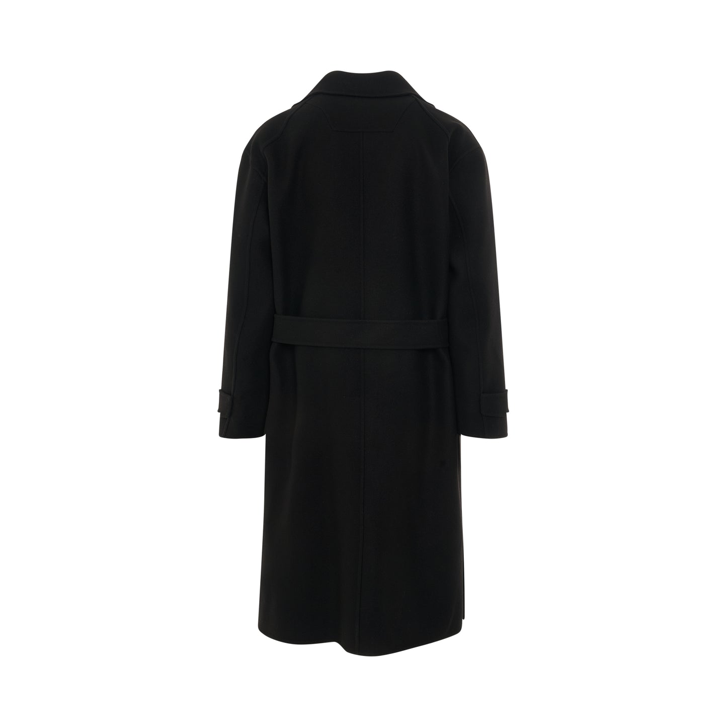 Hand Made Maxi Coat in Black