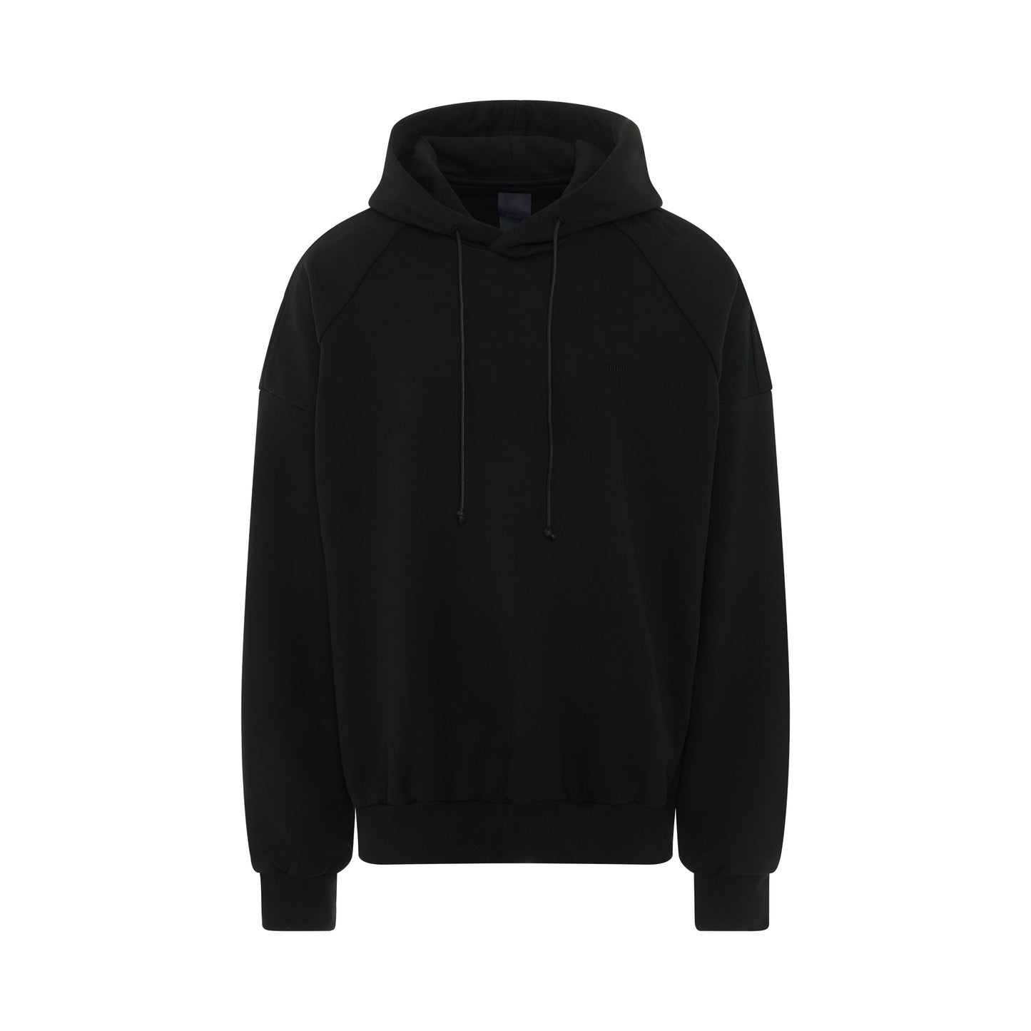 Moon Graphic Oversize Hoodie in Black