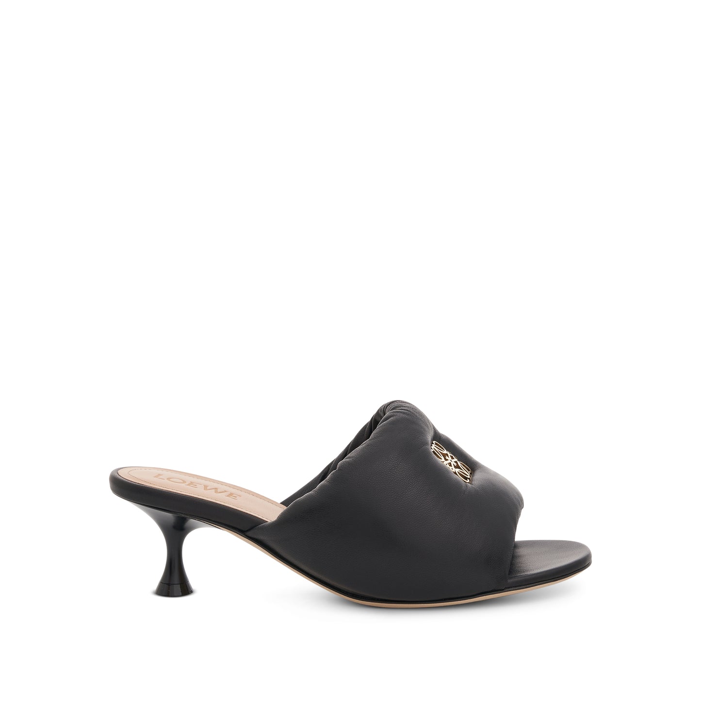 Anagram Padded Mule in Black