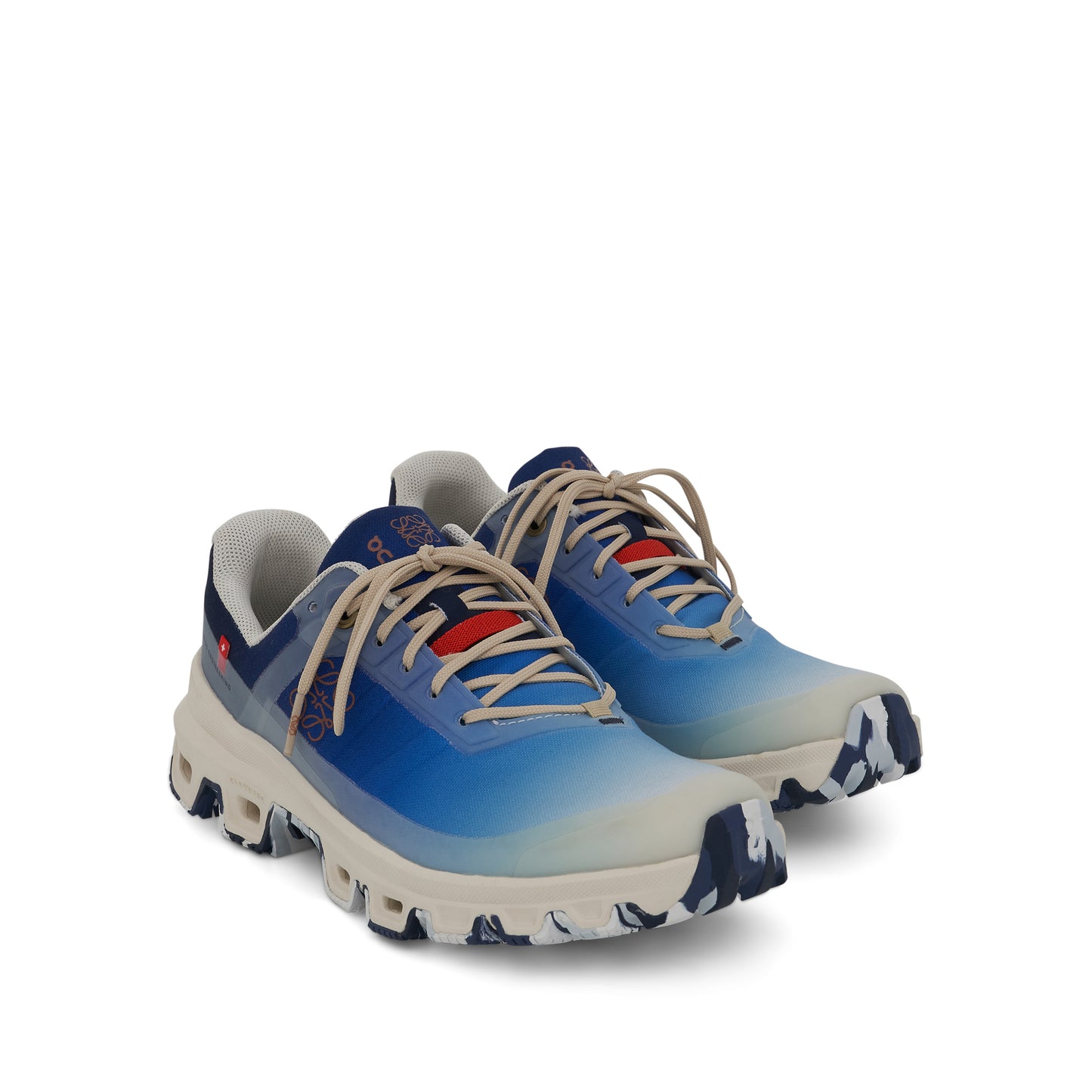 Loewe x ON Cloudventure Sneakers in Gradient Blue