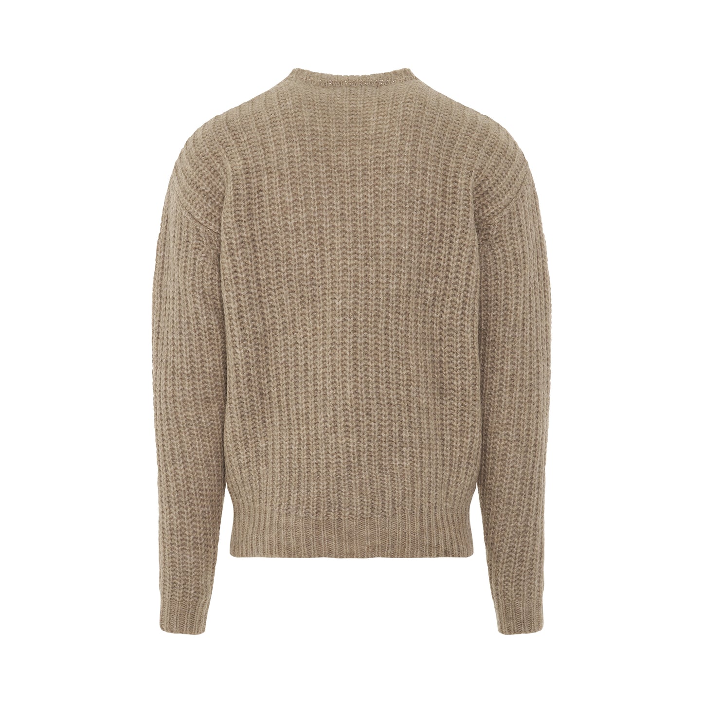 Heavy Rib Sweater in Wheat