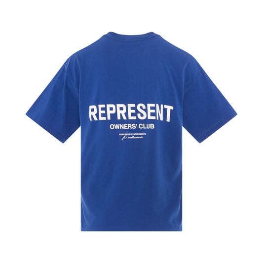 Represent Owners Club T-Shirt in Cobalt