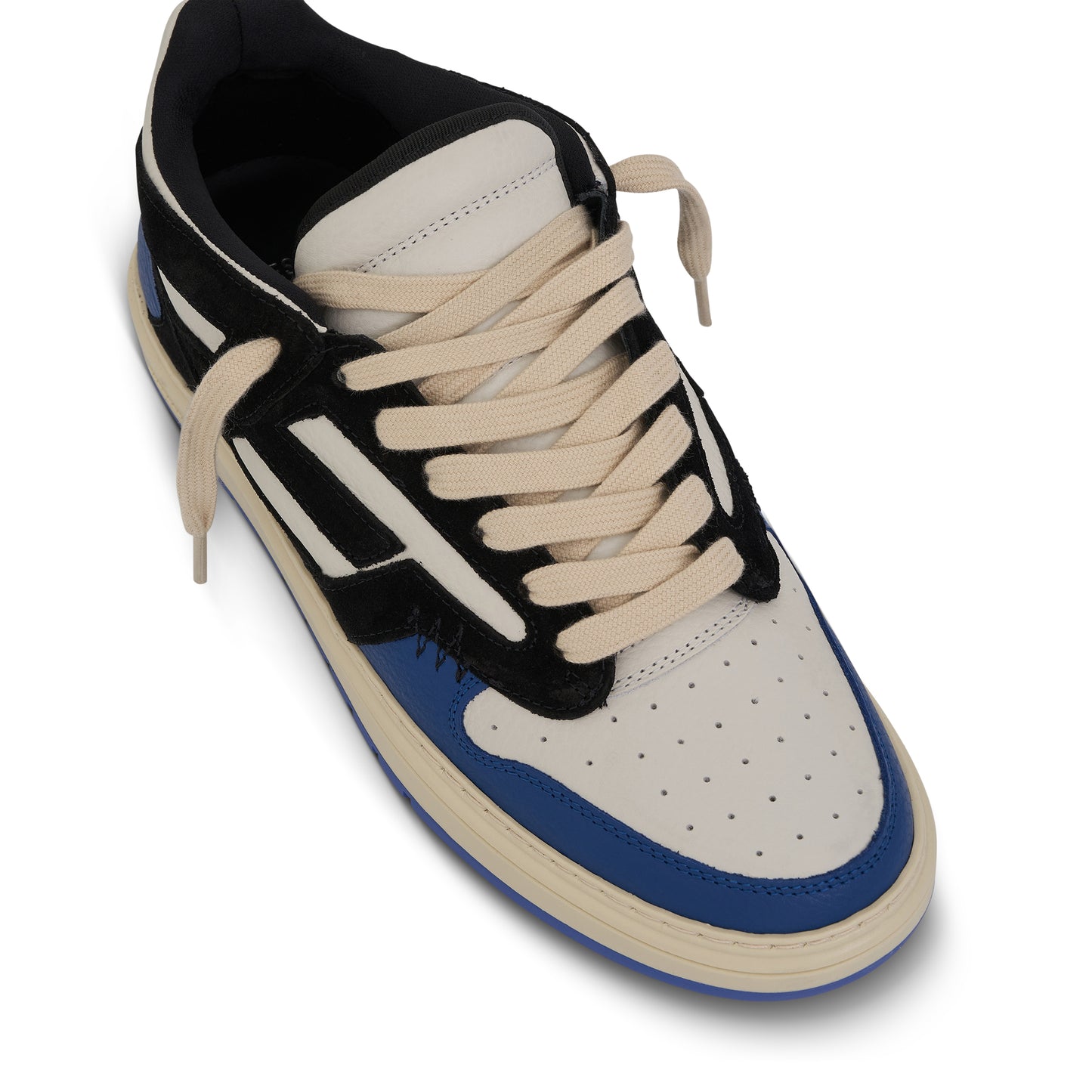 Reptor Low Sneaker in Black/Cobalt Blue