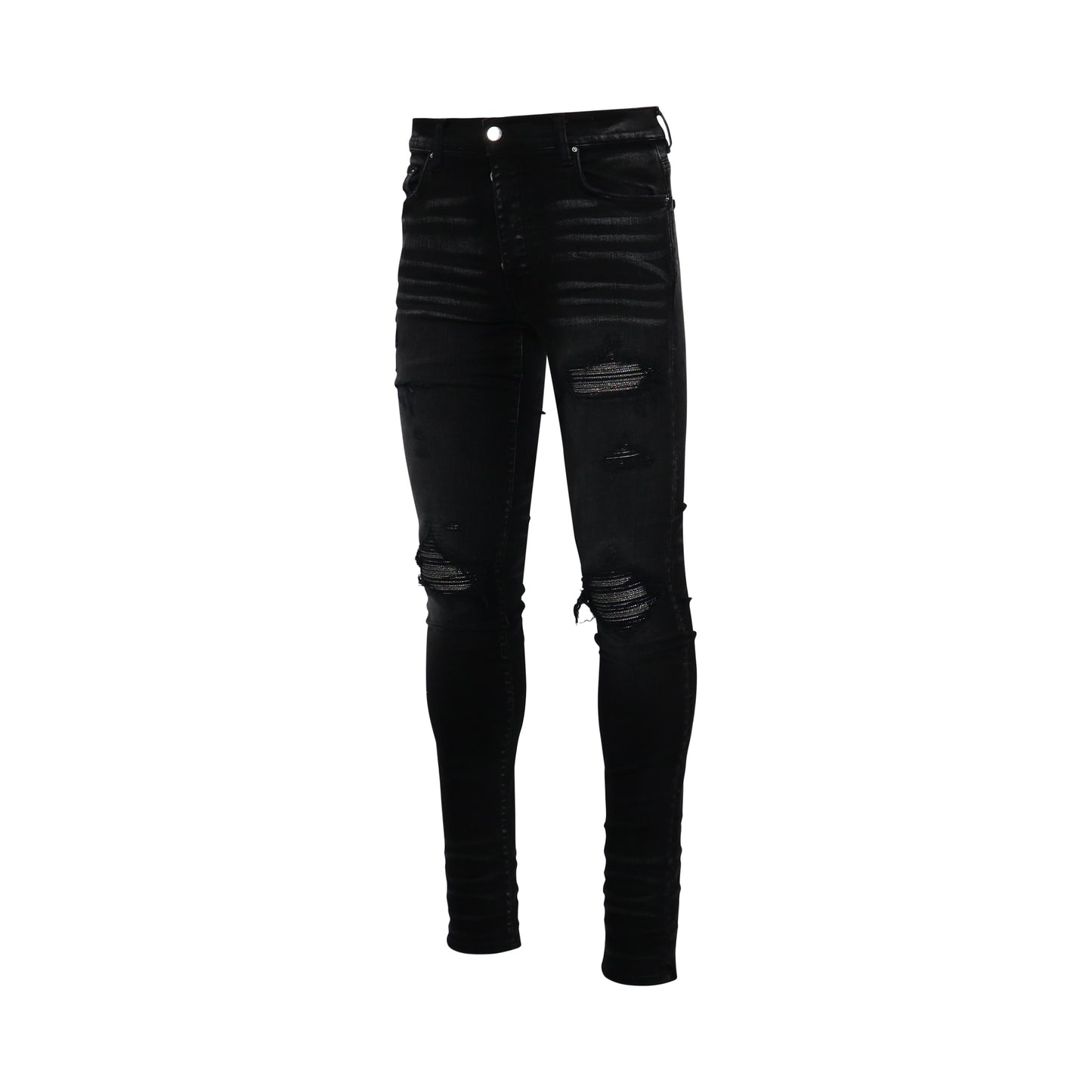 Mx1 Iridecent Jeans in Black