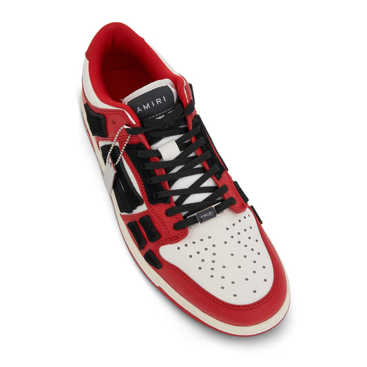 Skeleton Sneaker in Red