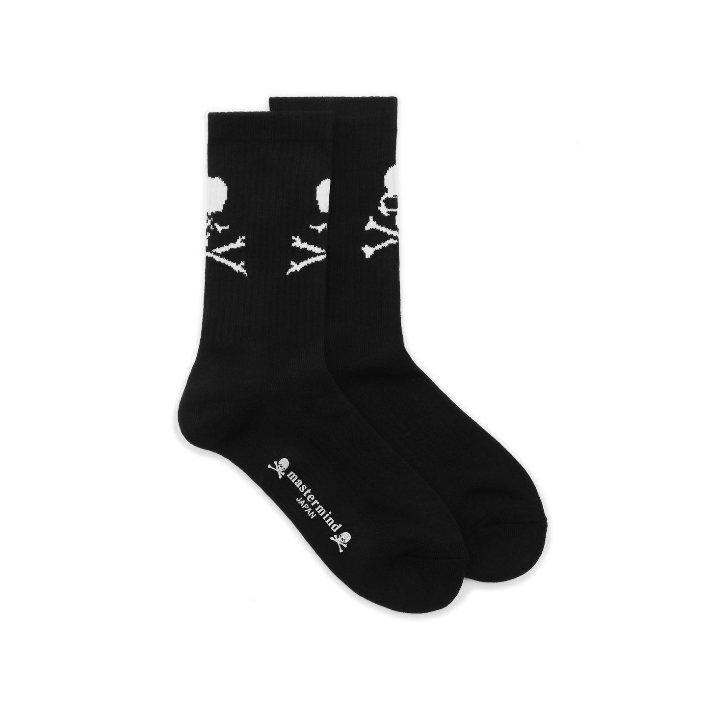 Logo Skulls Socks in Black