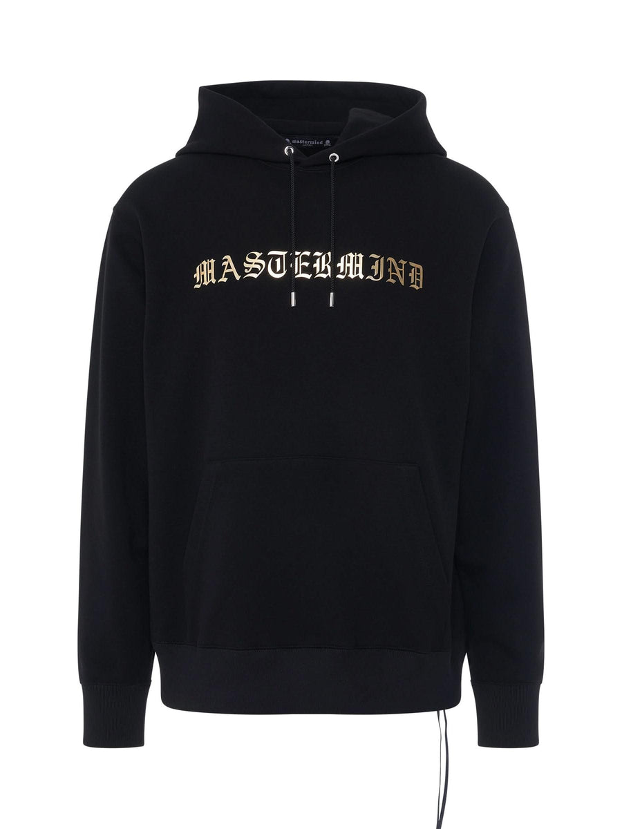 Foil Logo Hoodie in Black
