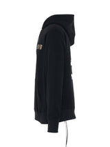 Foil Logo Hoodie in Black