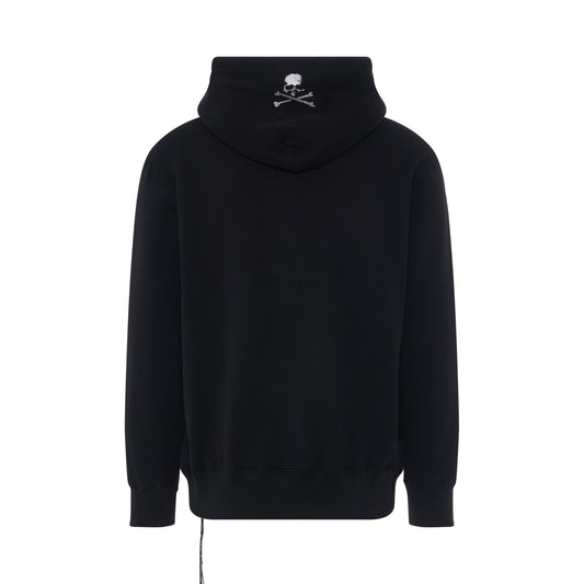 Skull High Hoodie in Black