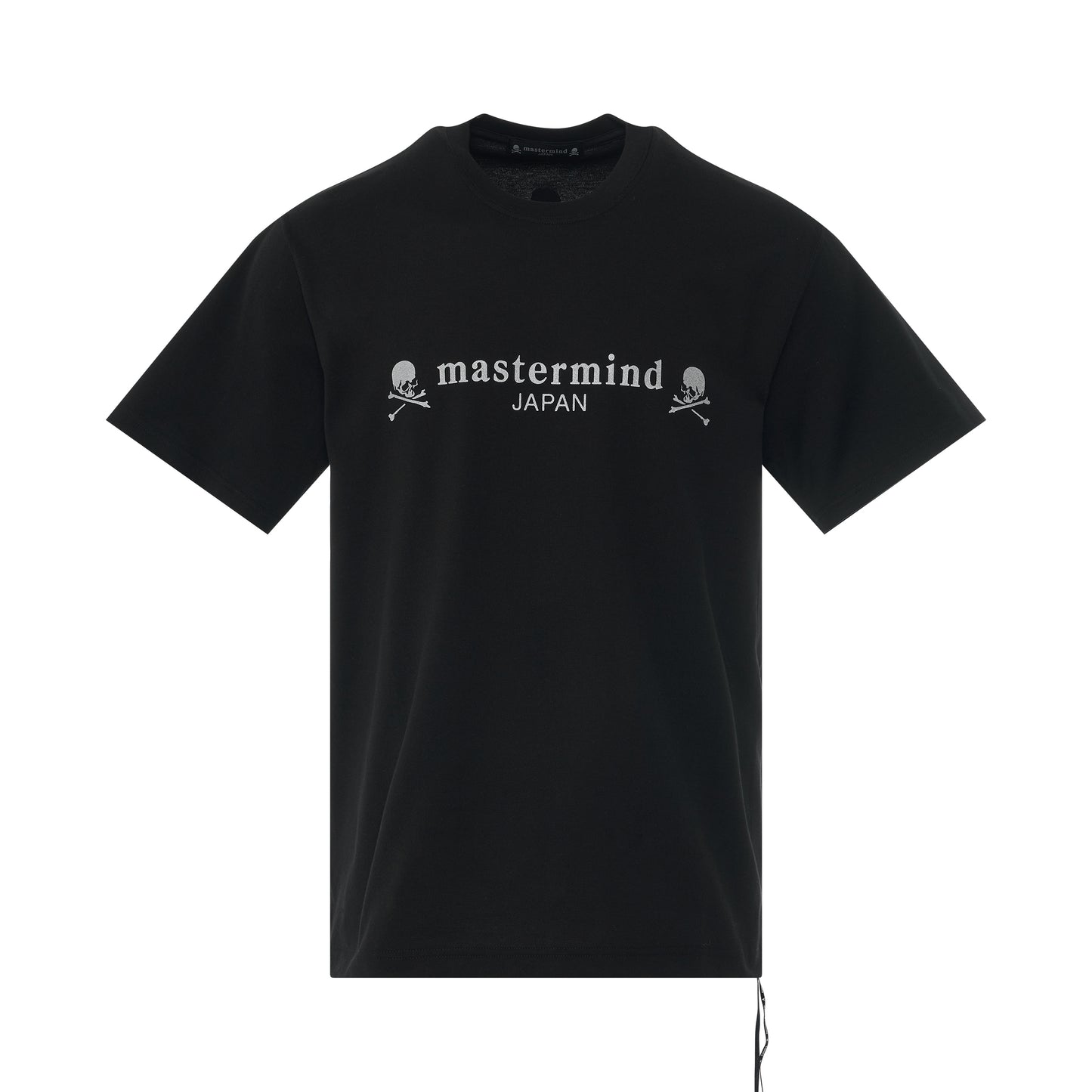 Reflective Skull Logo T-Shirt in Black