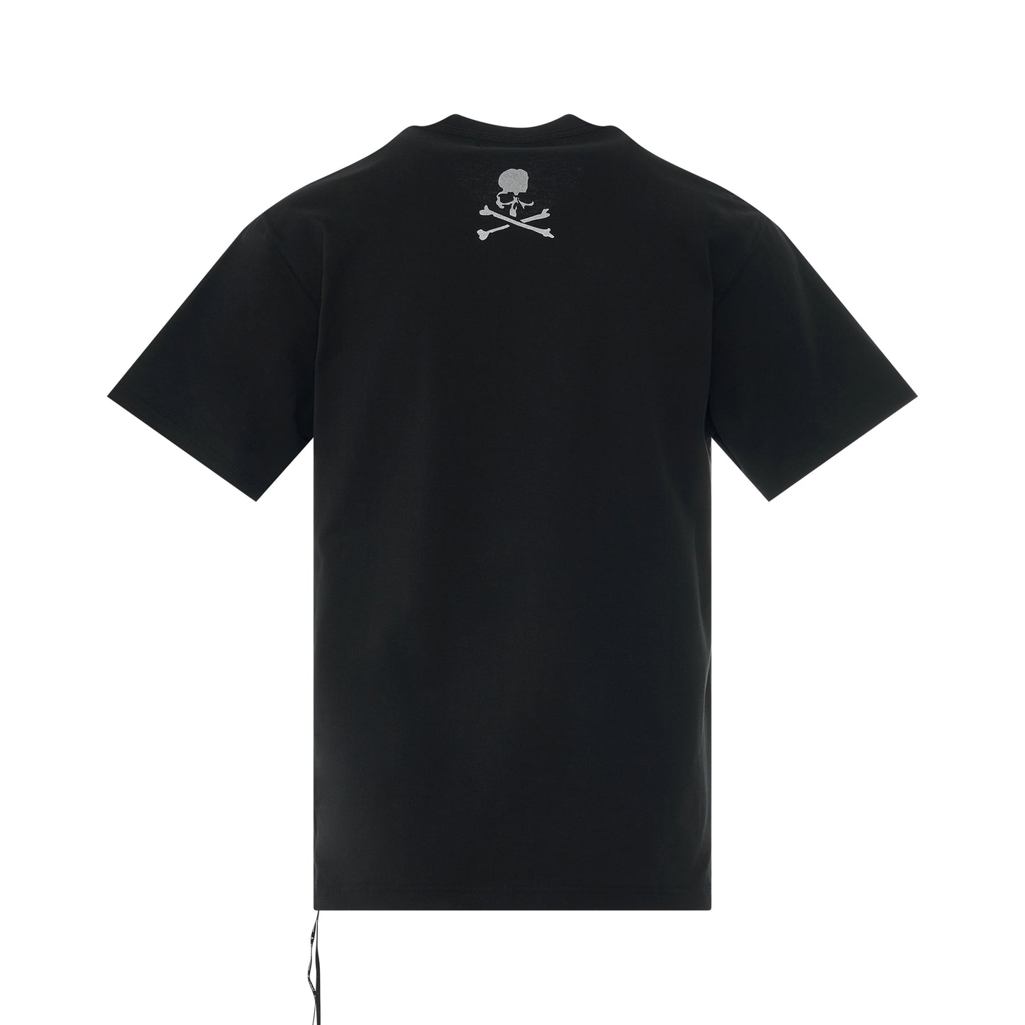 Reflective Skull Logo T-Shirt in Black