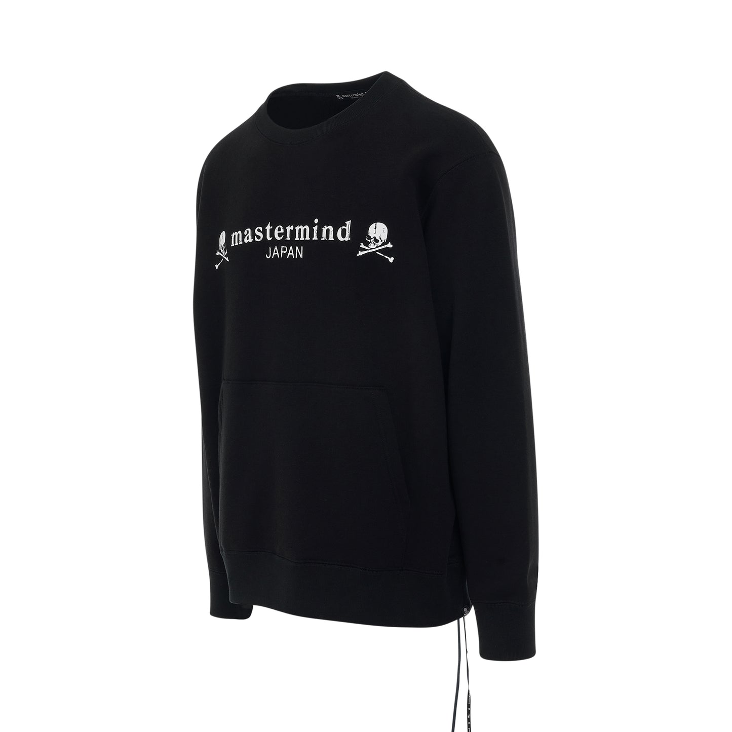 Loopwheel Logo Sweatshirt in Black