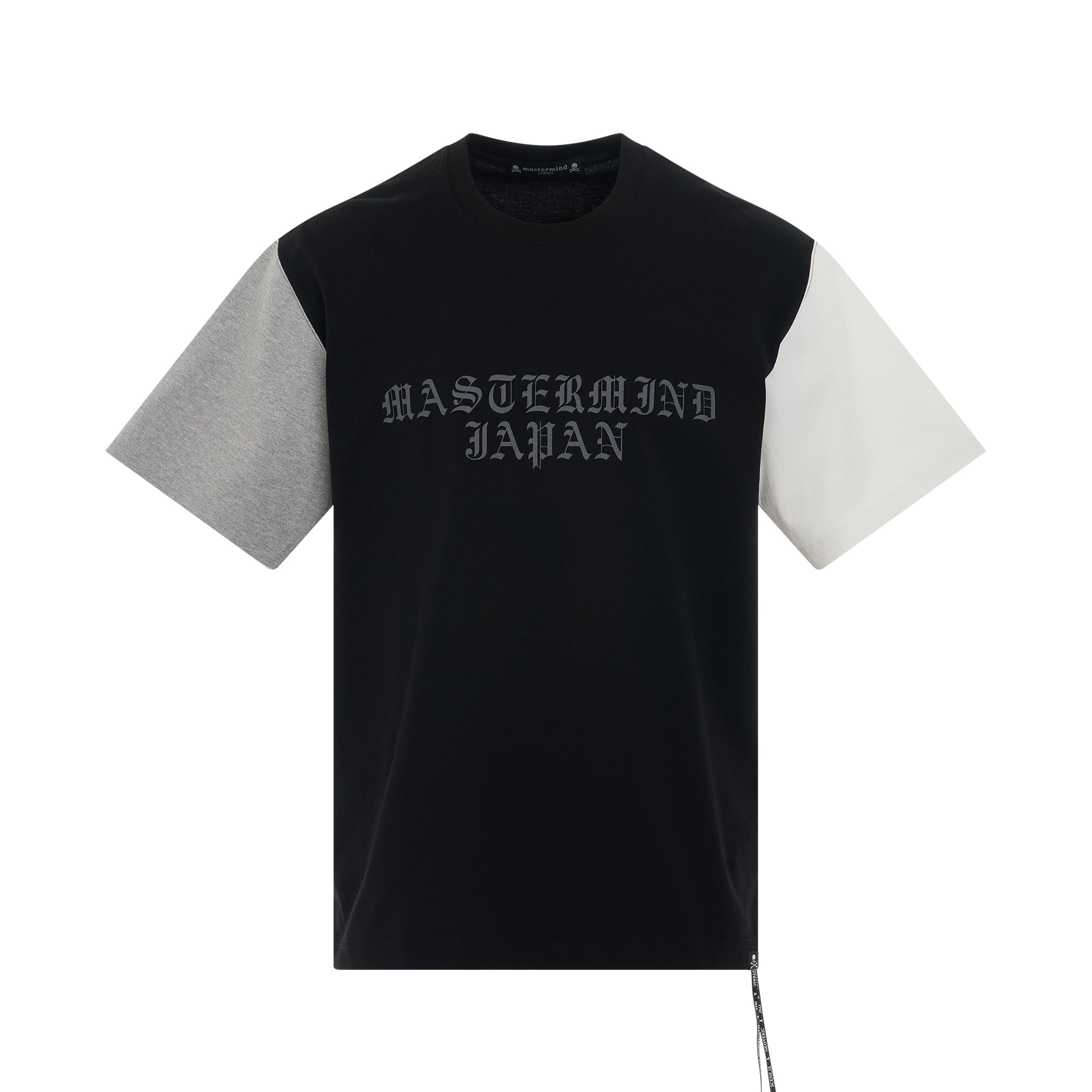 MASTERMIND JAPAN Colourblock Logo T-Shirt in Black – MARAIS