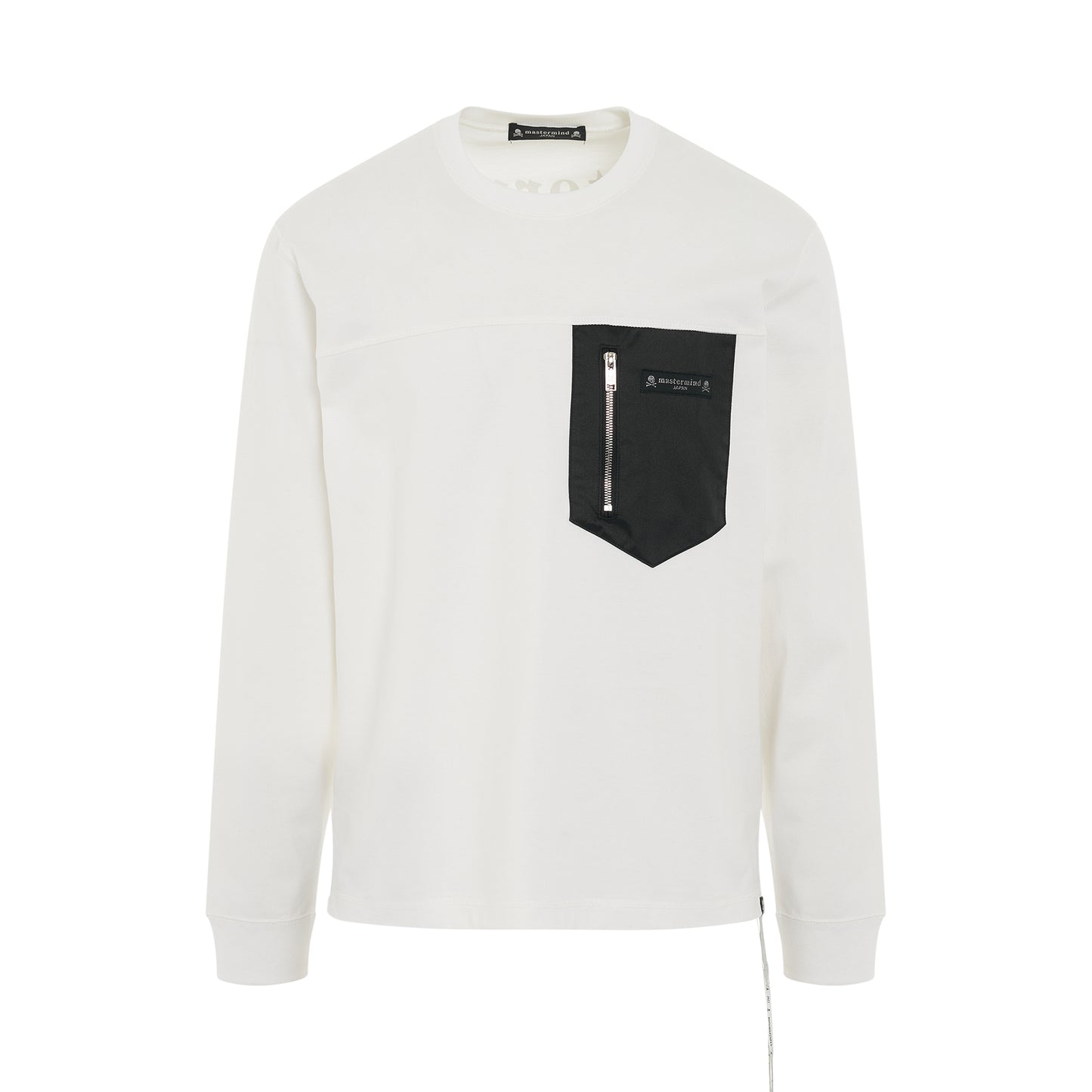 Mountain Long Sleeve T-Shirt in White