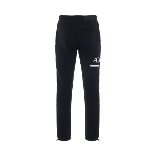 MA Bar Logo Sweatpant in Black