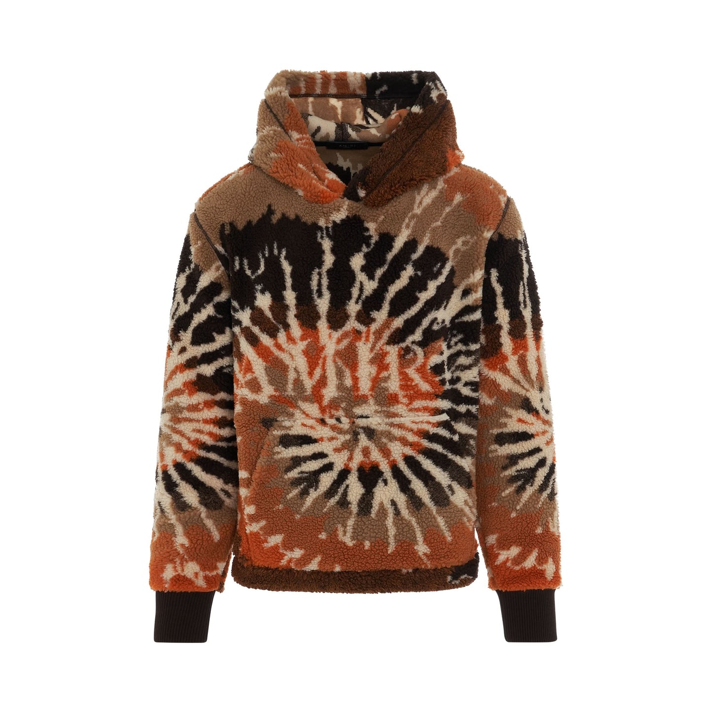 Orange and black tie dye clearance hoodie