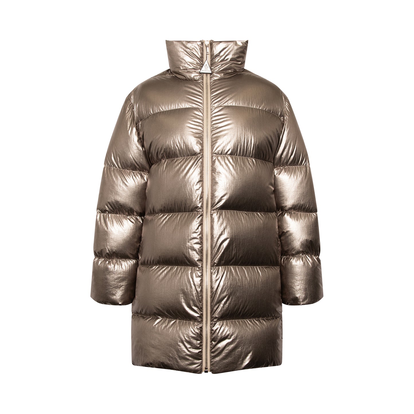 Rick Owens x Moncler Puffer Coat in Silver