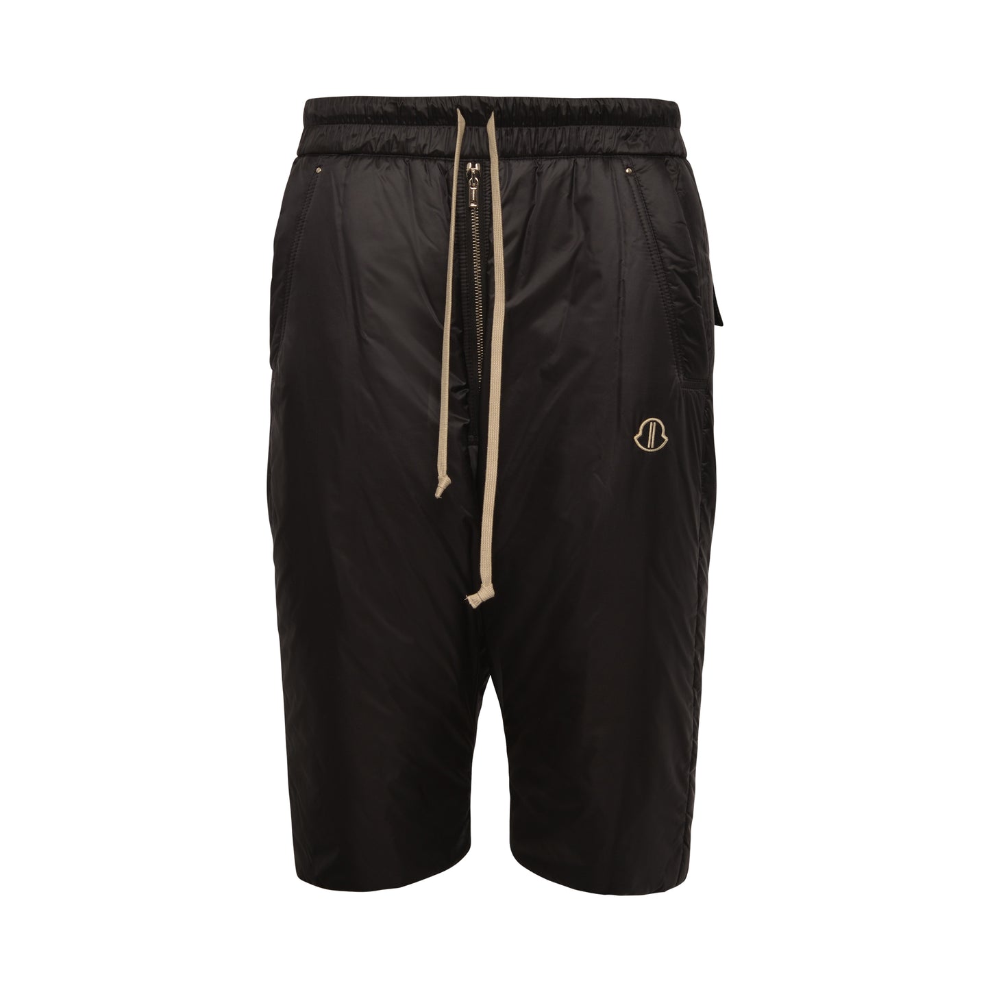 Rick Owens x Moncler Logo Shorts in Black