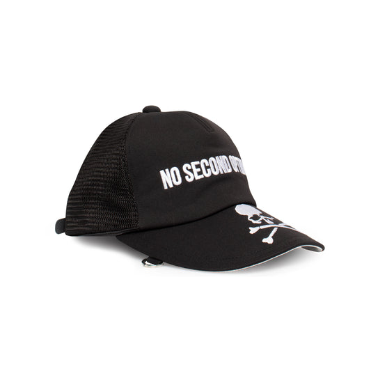 Logo Cap in Black/White