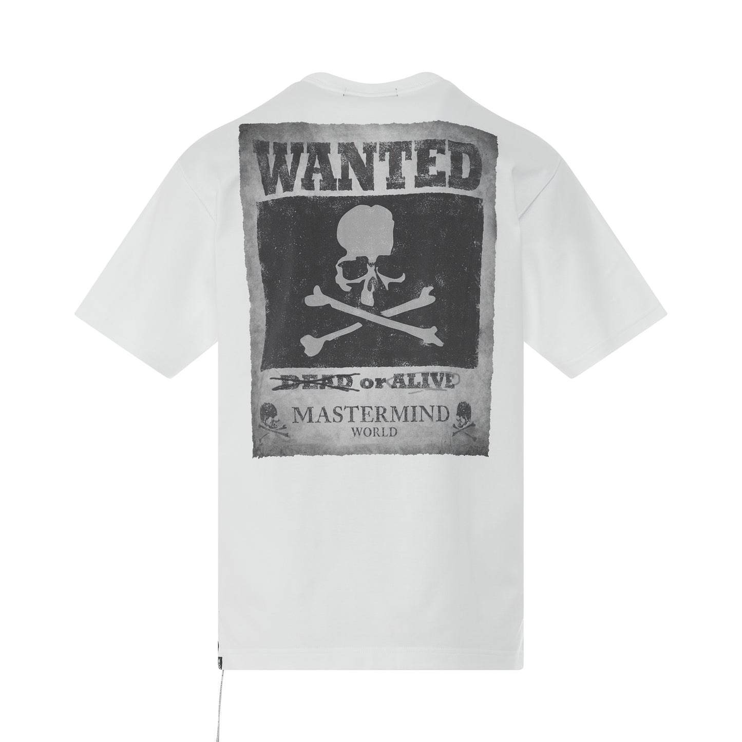 Wanted Print T-Shirt in White