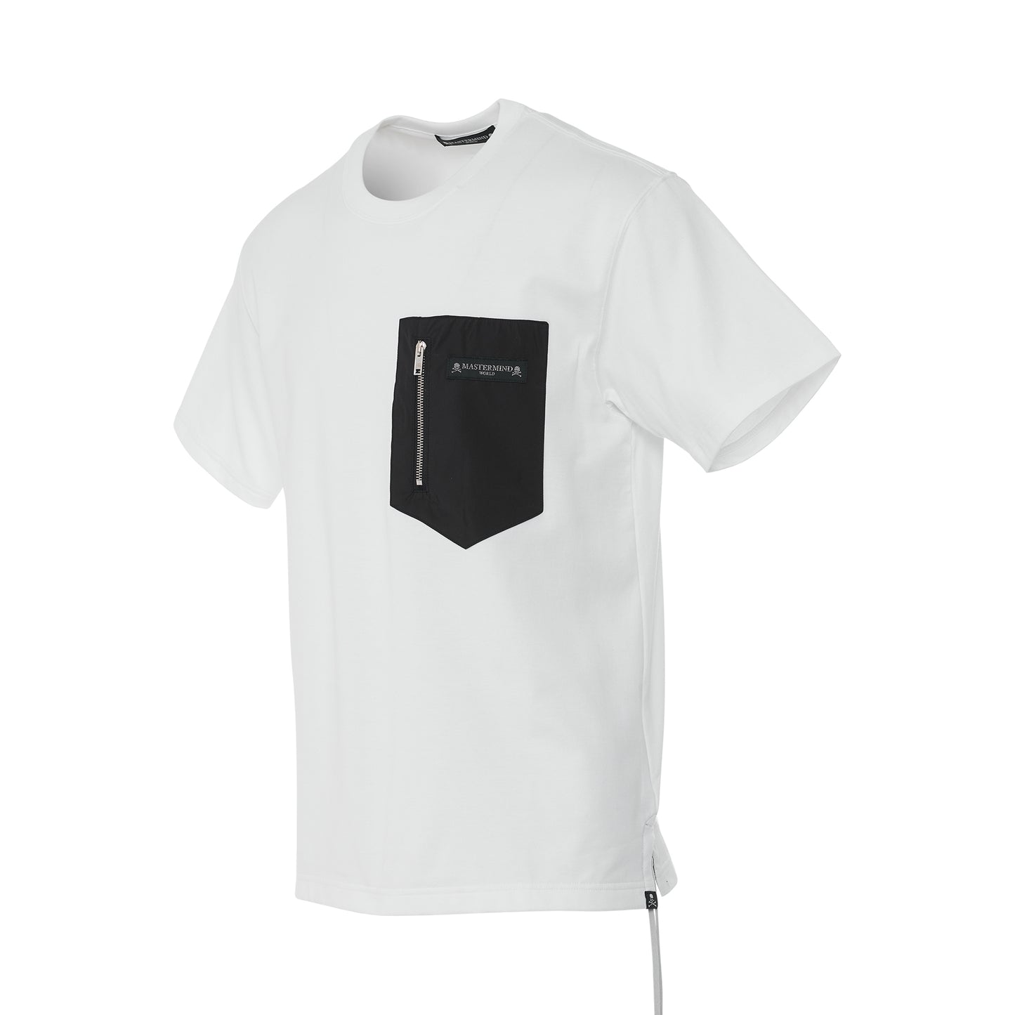 Zip Pocket T-Shirt in White