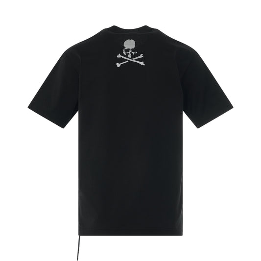 Reflective Skull T-Shirt in Black