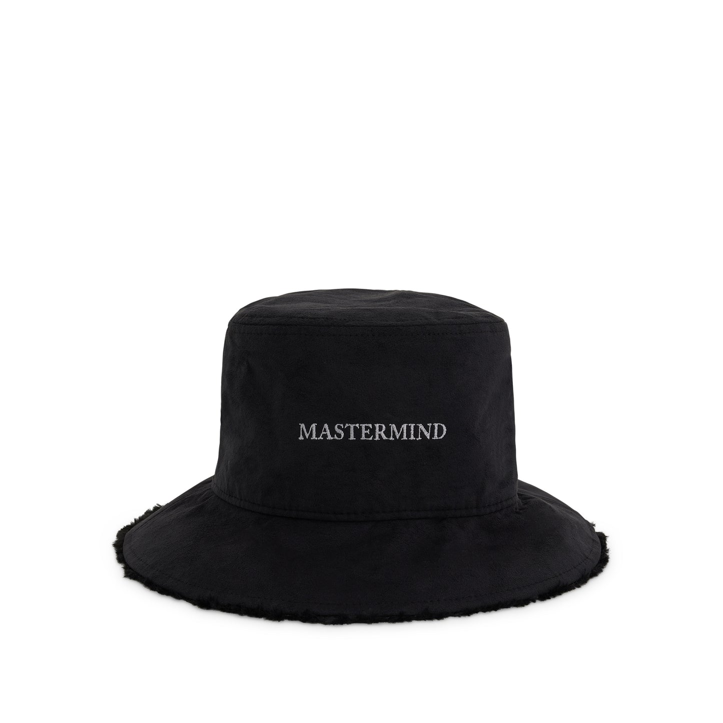 Faux Fur & Suede Bucket Hat