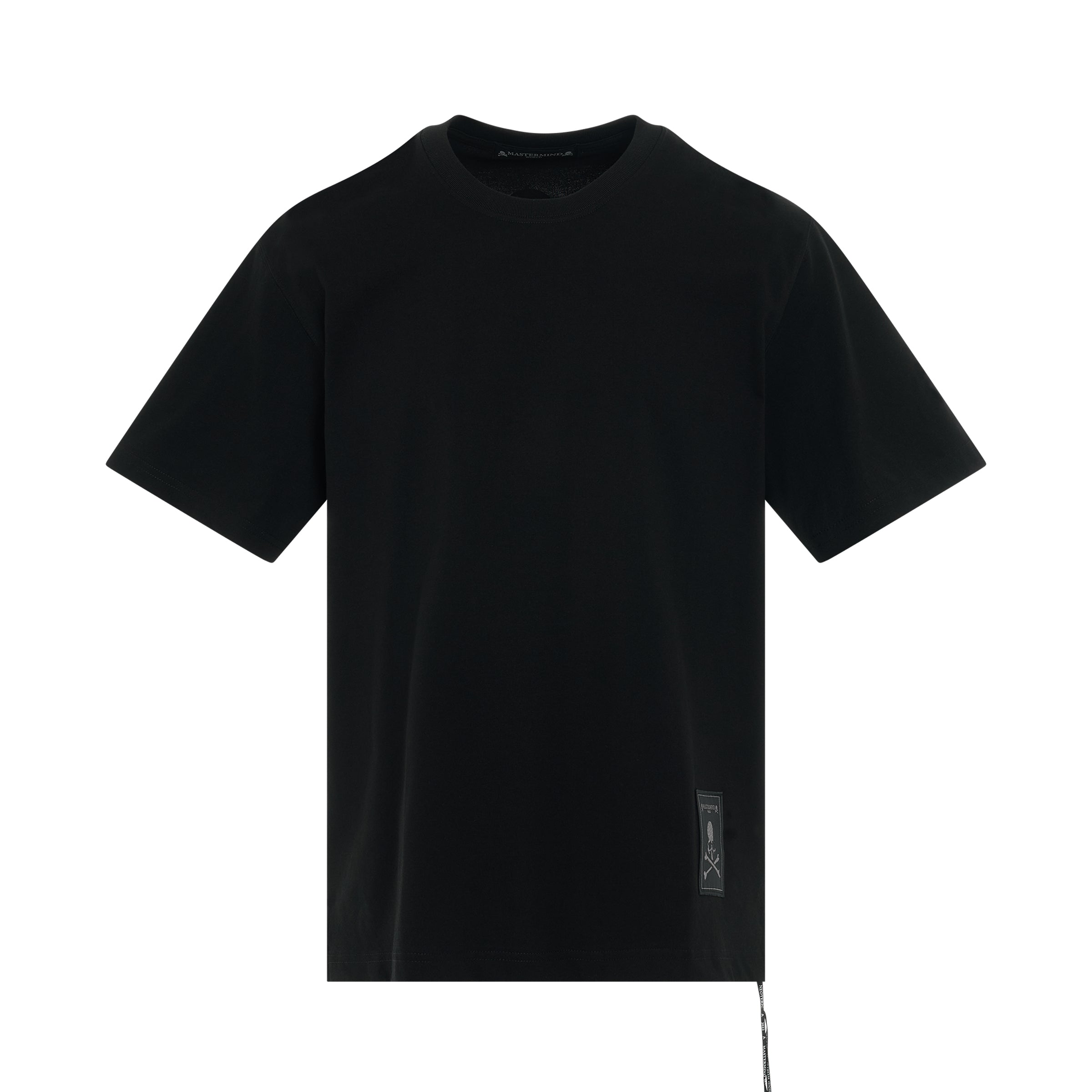 Label Emblem T-shirt in Black