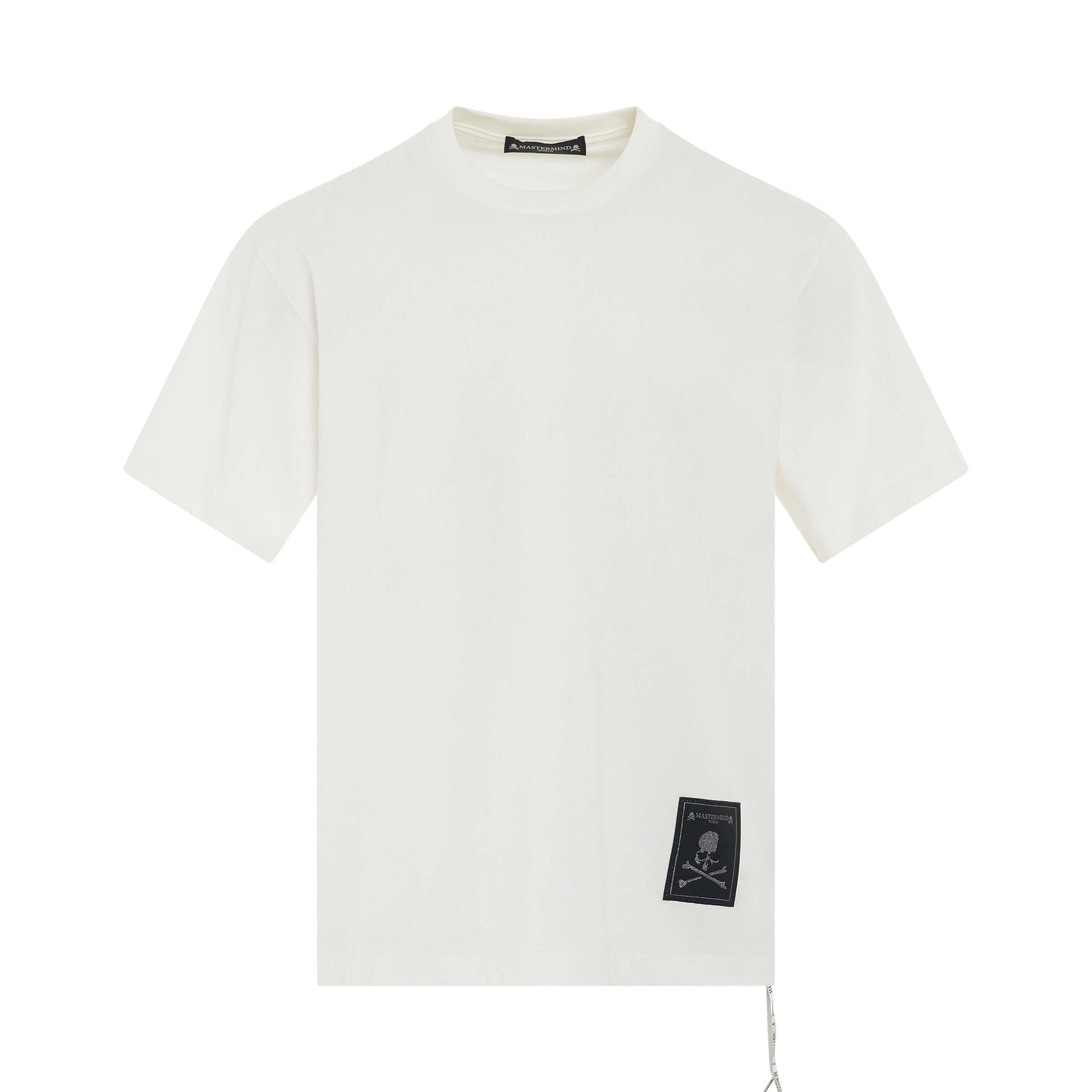 Label Emblem T-shirt in White